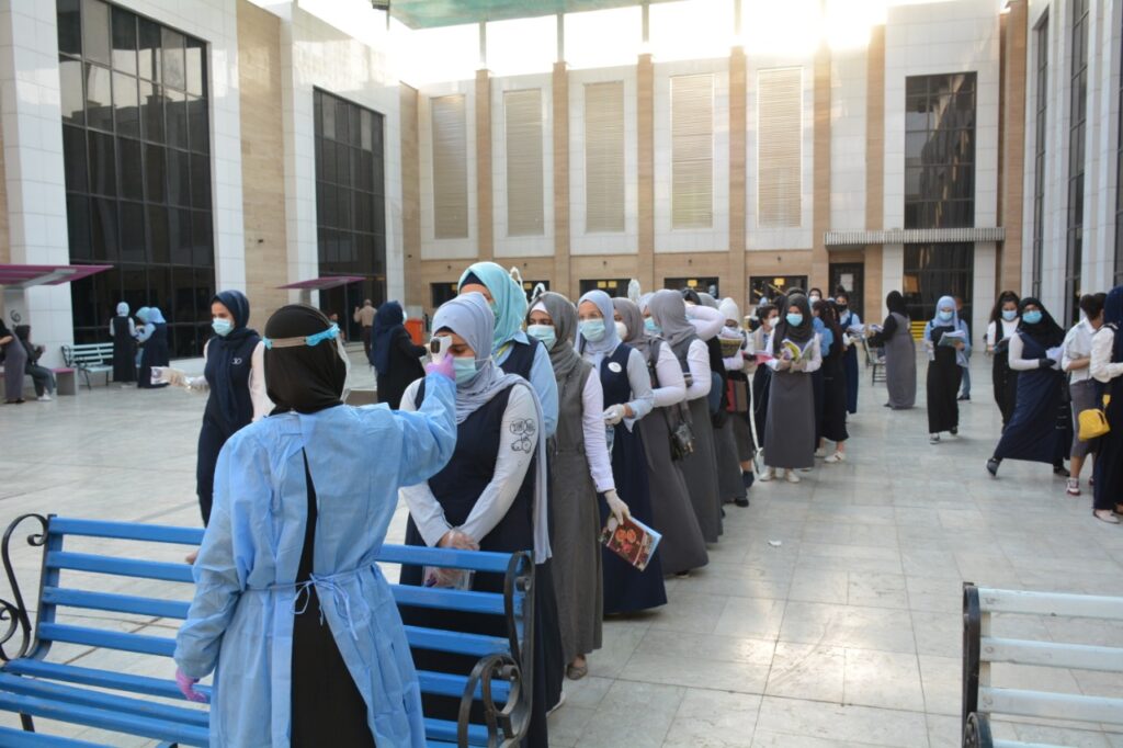 كلية بغداد للعلوم الاقتصادية الجامعة تحتضن امتحانات الاعدادية النهائية